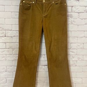 Tory Burch Tan Corduroy Pants‎